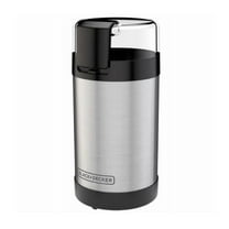 BLACK DECKER Coffee Grinder, One Touch Push-Button Control, Stainless Steel CBG110S