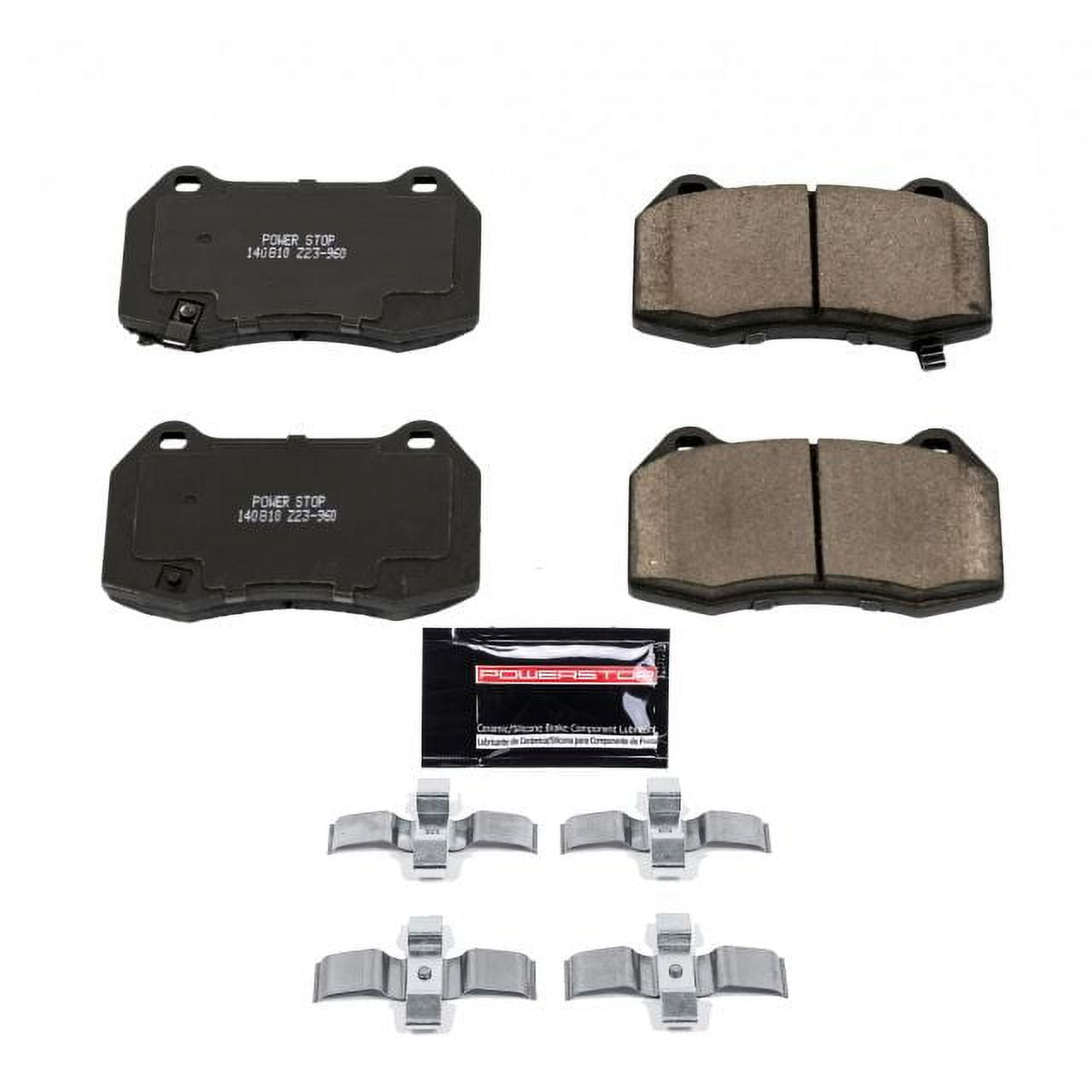 Power Stop Front Z23 Evolution Carbon-Fiber Ceramic Brake Pads Z23-960