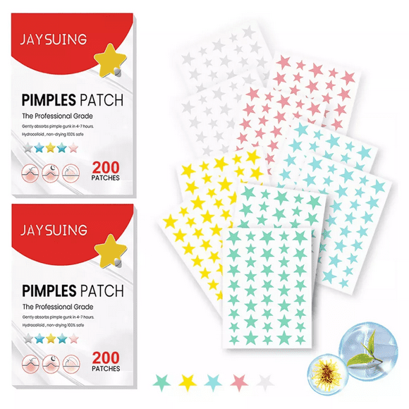 400 Parches Mascarillas Estrella universoenlinea Para El Acné Espinillas y Granos