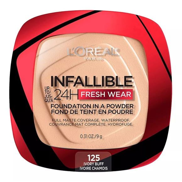 Base En Polvo L´oréal Paris Compacto Infallible Freshwear 9 g Tono Ivory Buff