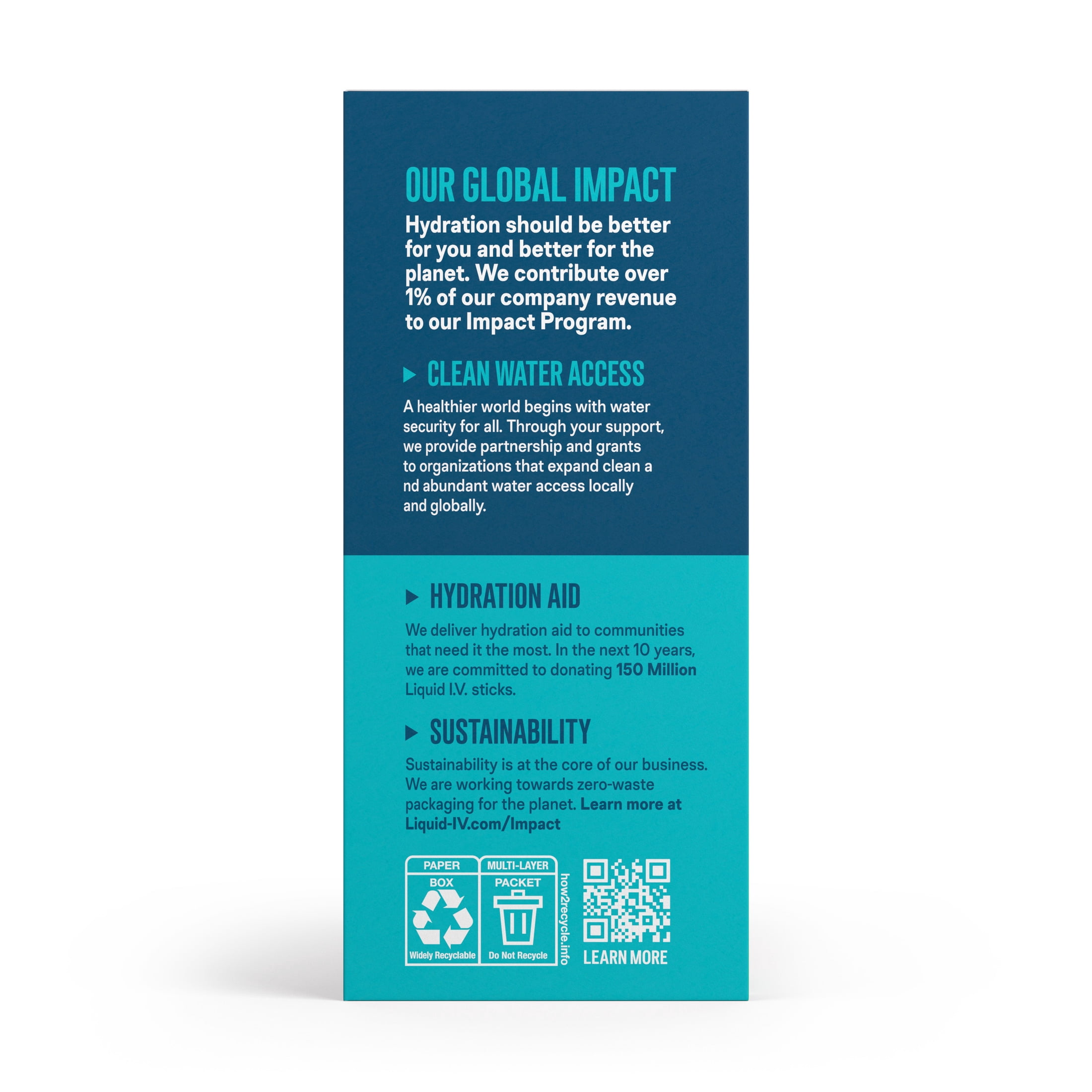 Liquid I.V.® Watermelon Hydration Multiplier® Powdered Electrolyte Drink Mix, 18 Count Packets