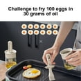 thumbnail image 5 of Oil Dispenser with Adjustable Brush 2 In 1 Glass Olive Oil Bottle for Cooking and Baking Heat Grade Glass with Silicone Applicator Brush Kitchen 100ml, 5 of 5