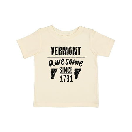 

Inktastic Vermont Awesome Since 1791 Gift Baby Boy or Baby Girl T-Shirt