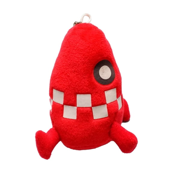 Red Monster Plush Toy, Soft Stuffed Cartoon Figure, Cute Decorative Plushie for Kids, Collectible Gift, 2.76 Inches
