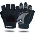 thumbnail image 1 of Guantes de levantamiento de pesas ATERCEL Full Palm Protection Black M, 1 of 7