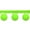 Neon Green, variant on Expo Int'l 5 yards of Bonita Pom Pom Fringe Trim