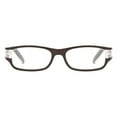 thumbnail image 3 of Men's Presbyopic Glasses Rectangle Dark Brown Classic Reading Glasses 3.50 Women's Spring Hinge Two-tone Stylish Readers +3.50, 3 of 5