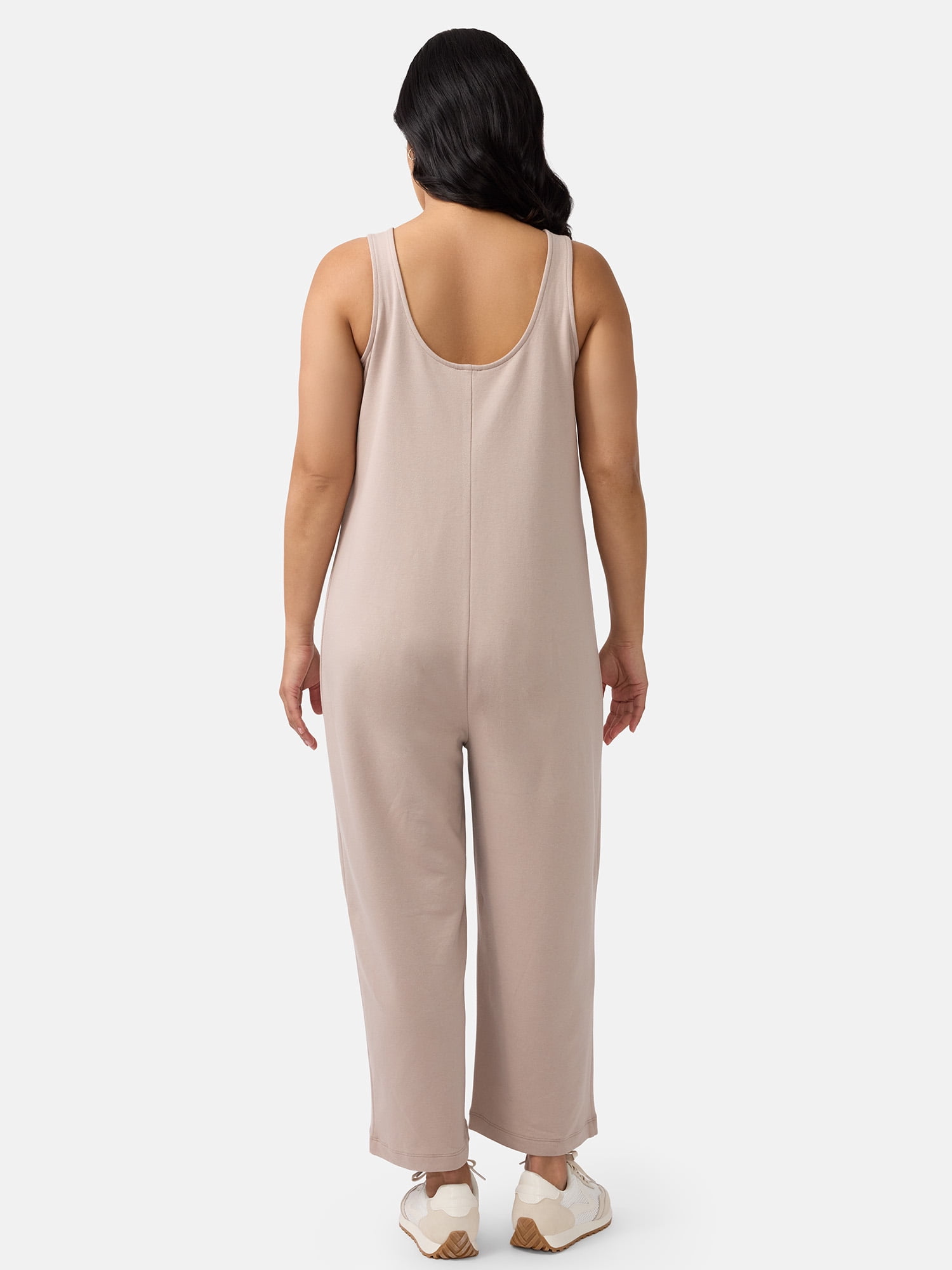 Ingrid & Isabel For Every Belly Women’s Maternity Pocket Knit Jumpsuit, Sizes S-XXL