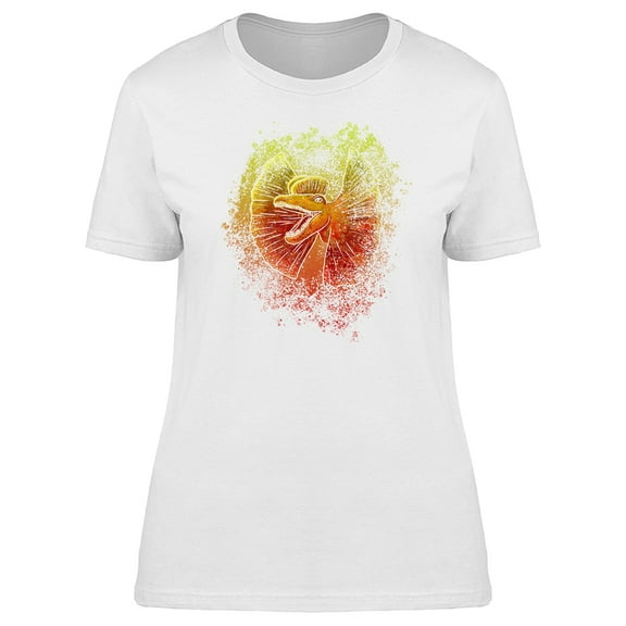 Dilophosaurus Dinosaur head Women's T-shirt
