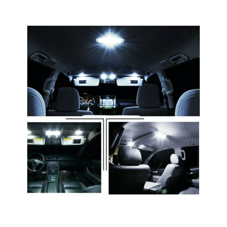 12 Pcs Dome Map White Led Lights Interior Package Kit For Honda Pilot 2006 2008