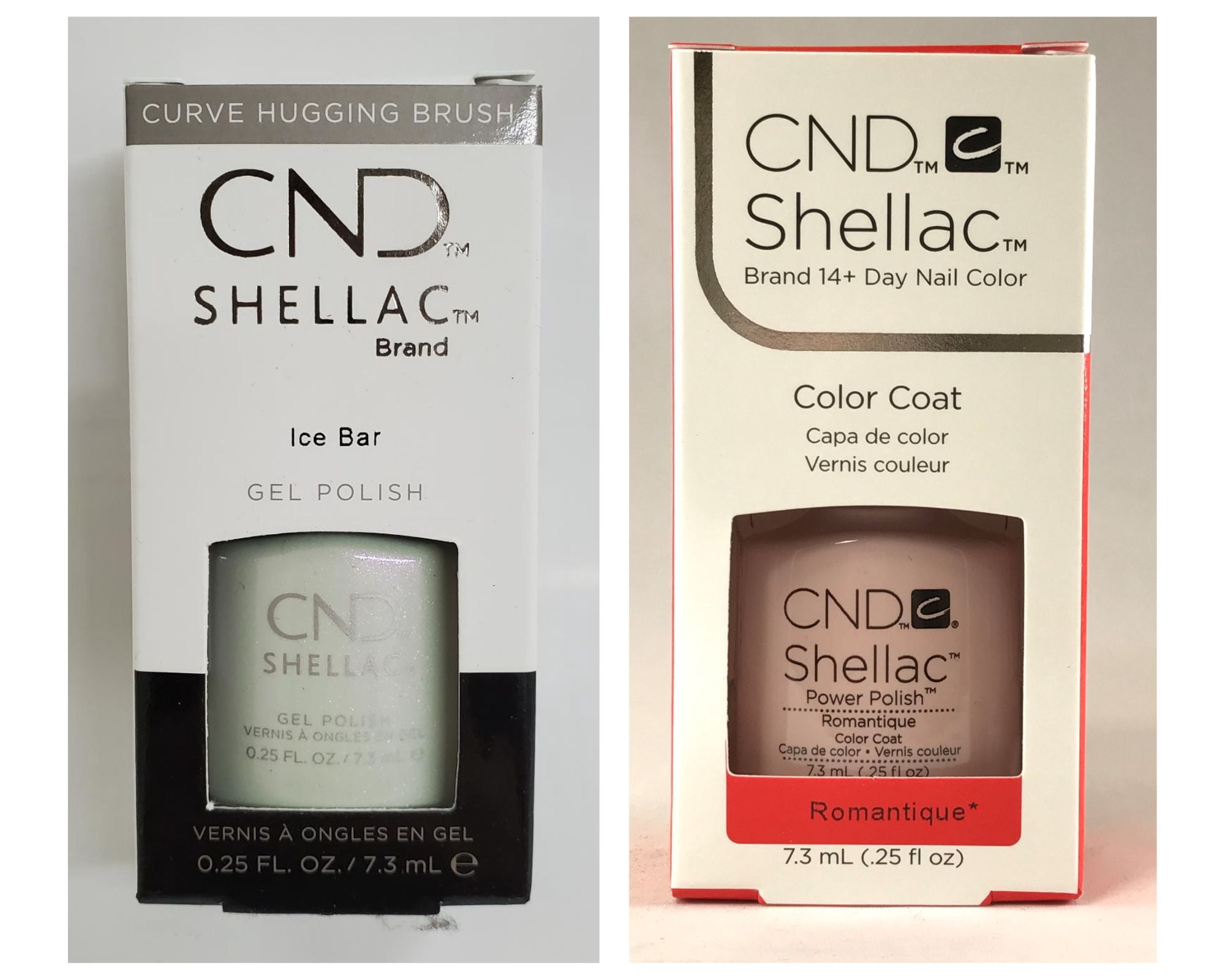CND Shellac Nail Polish - Ice Bar + Romantique