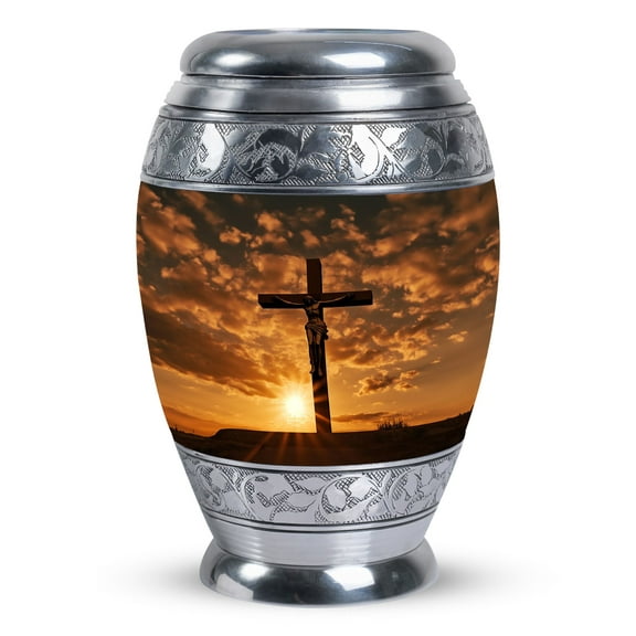 Urns For Human Ashes Adult Female - Cremation Urns For Adult Ashes Women - Ashes Urn For Female - Burial Urns For Human Ashes - Large Decorative Urns For Human Ashes (size -10")