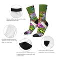 thumbnail image 6 of My Singing Monsters Adult Socks Casual Tube Socks Durable Comfort Calf Socks Soft Elastic Crew Socks 2 Black-2, 6 of 9