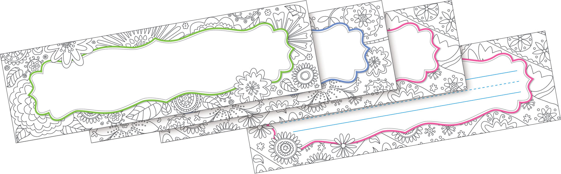 Barker Creek Decorate My Classroom - Color Me! In My Garden