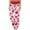 Vermilion, variant on Pajama Bottoms for Women Heart Graphic Print Pjs Relaxed Fit Wide Leg Heart Pj Pants Valentines Day Gifts
