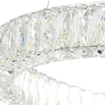 thumbnail image 3 of CWI Lighting Madeline Contemporary Metal LED Chandelier in Chrome, 3 of 5