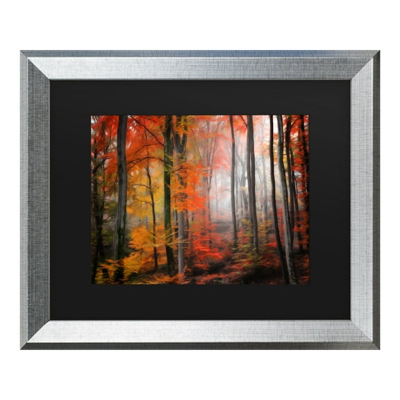 Trademark Fine Art 'Wildly Red' Canvas Art by Philippe Sainte-Laudy