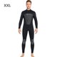 thumbnail image 2 of Soidarity Trajes de buceo traje de neopreno térmico de una pieza de manga larga cálido traje de baño de Surf impermeable ropa de surf profesional Deportes acuáticos Hombres Negro XXL Soidarity OD020685-05, 2 of 6