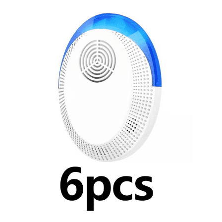 FACEGA 6 Pcs Bug Zapper,Multi-Function Mosquito Trap,Smart Ultrasonic Technology Gnat Killer Indoor,