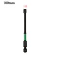 thumbnail image 1 of /4inch Hexagon Screwdriver Bit Quick Change Driver Power Drill Length 100mm H6, 1 of 6