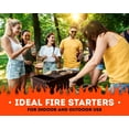 thumbnail image 3 of Zorestar Eco-Friendly Fire Starters for Indoor Outdoor Use 120 Count, 3 of 9