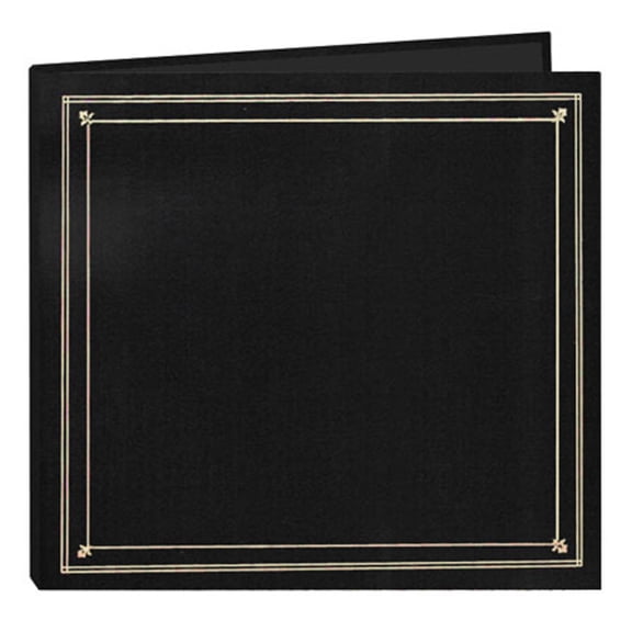 Pioneer Photo Album Full Size Post Style Album, Holds 204 4x6" Photos 6 Per Page, Black