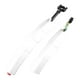 thumbnail image 1 of Juego de 2 guardabarros para bicicleta con accesorios ligeros y fáciles de usar. Blanco, 1 of 9