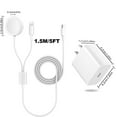 thumbnail image 3 of USB C Charger for Apple Watch 2-in-1 USB C Wireless iWatch Charger Magnetic Charging Cable with 20W USB-C Power Adapter for 13/12/11/x/iwatch 7/6/5/4/3/2, 3 of 5