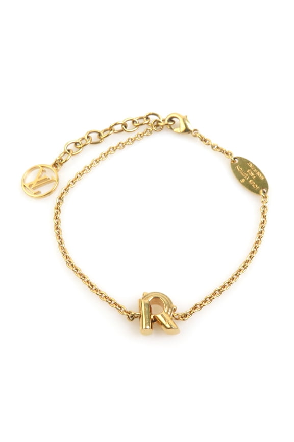 Pre-Owned Louis Vuitton LOUIS VUITTON Bracelet LV&ME R Metal Gold Women's M67175 r11126a