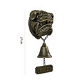 thumbnail image 3 of English Bulldog Bienvenido para El Timbre Con Letrero Bienvenida La Casa Puerta Entrada en, 3 of 9
