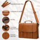 thumbnail image 5 of Bandolera RAINSMORE para hombre, portátil de 15,6 pulgadas, impermeable, 5 of 7