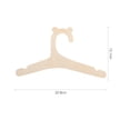 thumbnail image 2 of 10 piezas colgante de madera para ropa de niños oso de madera para niños, 2 of 5