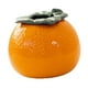 thumbnail image 4 of Maceta de cerámica naranja para plantas de interior, ideal para decoración de interiores. Grande, 4 of 9