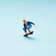 thumbnail image 3 of Figura de chica patinadora Chico patinador azul, 3 of 9