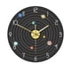 thumbnail image 1 of Reloj de pared silencioso de 12 pulgadas analógico que no hace tictac, reloj decorativo para cocina y oficina, 1 of 7