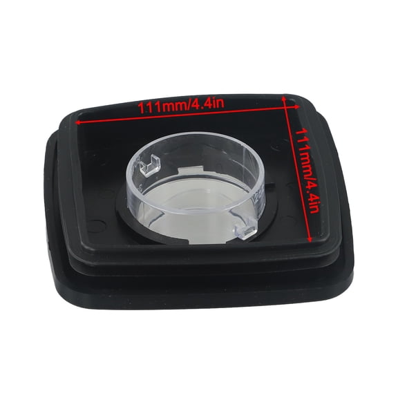 BCLONG For Oster Blenders Lid Square Blender Lid Replacement Parts Black Hard-Wearing