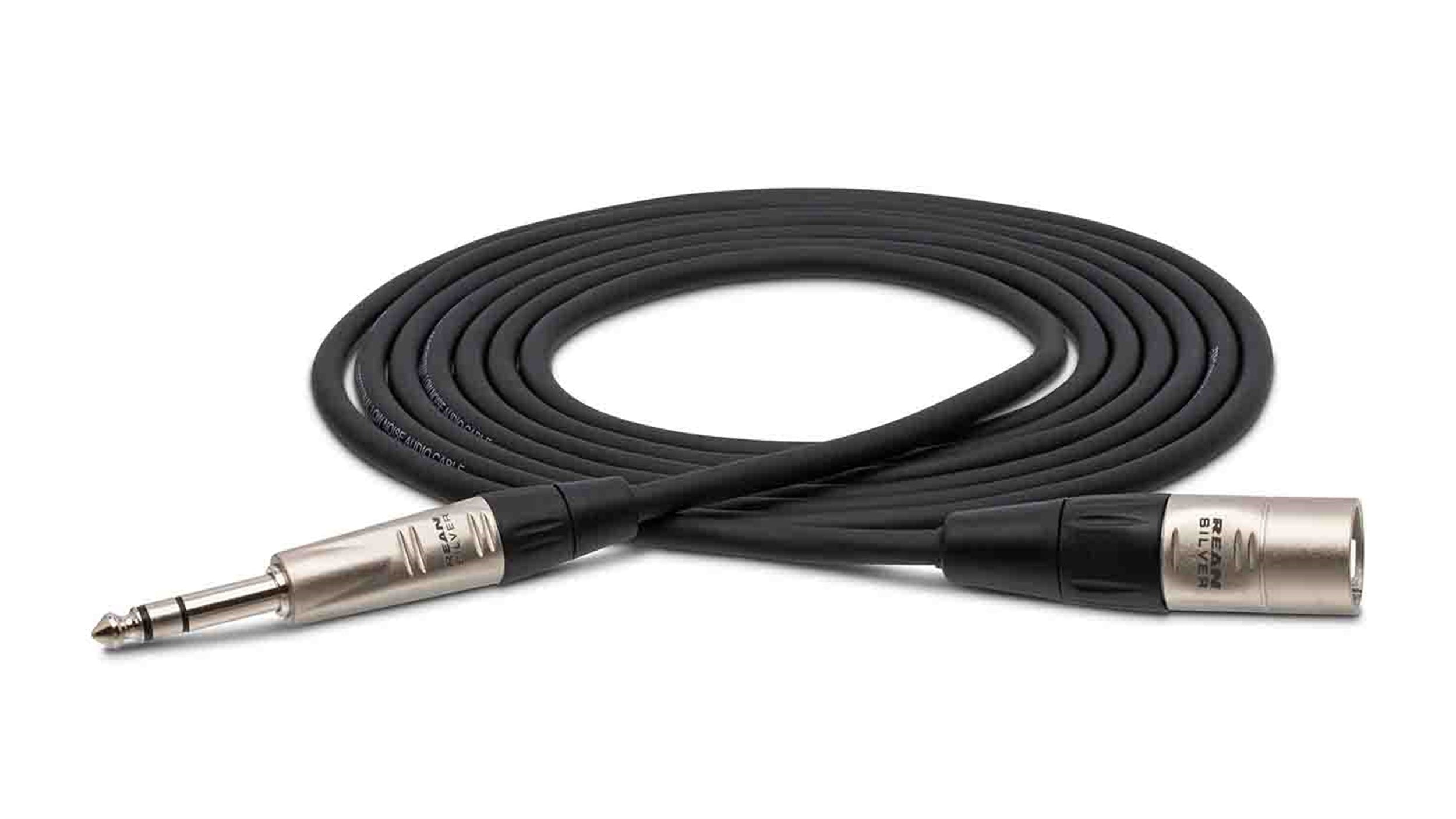 2 Hosa HSX-020 1/4" TRS to XLR3M Pro Balanced Interconnect Cable 20 Feet