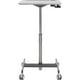 Ergotron LearnFit SE Sit-Stand Desk - Tableau - mobile - Rectangulaire - Gris Moyen – image 3 sur 3