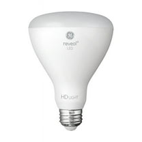 GE Reveal 2-Pack 85 W Equivalent Dimmable Color-enhancing Br40 LED Light Fixture Light Bulb