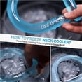 thumbnail image 3 of Jinsinto Neck Cooling Tube | Wearable Cooling Neck Wraps for Summer Heat I Hands Free Cold Pack | Reusable Neck Cooler 4pacs, 3 of 5