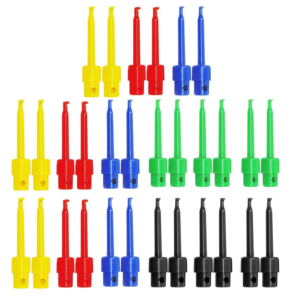 30Pcs Measuring Clamps Test Tips Multimeter Wire Lead Test Clip 30pcs-measuring-clamps-test-tips-multimeter-wire-lead-test-clip