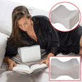 thumbnail image 3 of Memory Foam Orthopaedic Leg Pillow Cushion Hips Knee Support Pain Relief, 3 of 5