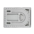 thumbnail image 4 of Bead Design Board Grooves Scale Square and Semicircular Concavities Bead Necklace Design Tray for Jewelry Making with Craft Projects Suitable for Stringing, 4 of 7