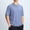 Blue, variant on Men's Ice Silk Athletic T-Shirt (L-5XL),Cooling Graphic Short Sleeve Breathable Performance Training Top Black Size 2XL