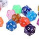thumbnail image 4 of Dados de plástico D20 de 25 piezas con número de para D&D RPG, 4 of 8