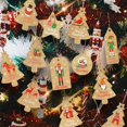 thumbnail image 5 of 150PCS Christmas Kraft Paper Gift Tags With Cord Christmas Tree, Christmas Tree Paper Hang Tags, Gift Tag Packaging For Arts And Crafts, Christmas Tree Party Kraft Paper Tags (with 150 Twine), 5 of 5