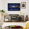 thumbnail image 4 of VECELO TV Stand for TV up to 70 Inch, Entertainment Center TV Console with Storage Shelves for Living Room, Gray, 4 of 8