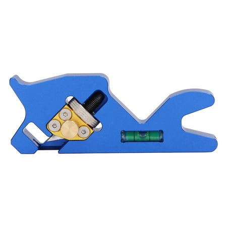 

Wood Chamfer Plane 45° Edge Corner Planer with Bubble Level Woodworking Hand Trimming Tool