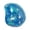 A001- Blue, variant on Pink Glitter Mango Squishy with Soft Squeeze Design, Pink with Glitter, for Relaxation Relief, Toy