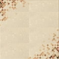 thumbnail image 1 of Ahgly Company Indoor Square Patterned Moccasin Beige Area Rugs, 8' Square, 1 of 6